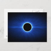 Blue Star Eclipse Briefkaart (Voorkant / Achterkant)