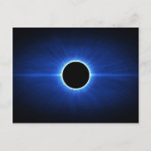 Blue Star Eclipse Briefkaart (Voorkant)