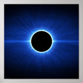Blue Star Eclipse Poster (Voorkant)