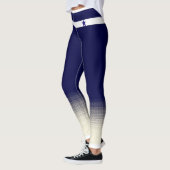 Blue Star Faux Sock Design Leggings (Links)