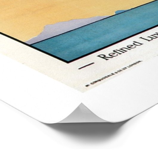 Blue Star Line Poster (Hoek)