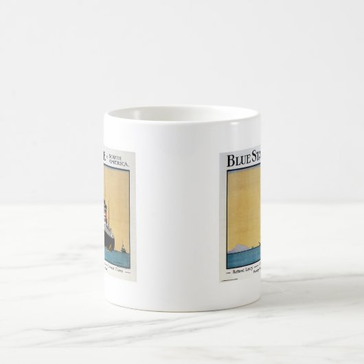 Blue Star Line Zuid-Amerika Koffiemok (Center)