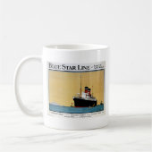 Blue Star Line Zuid-Amerika Koffiemok (Links)
