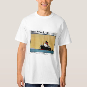 Blue Star Line Zuid-Amerika T-shirt