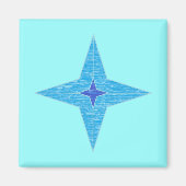 Blue Star Magnet (Voorkant)