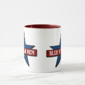 Blue Star mam militaire familie Mok (Midden)