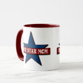 Blue Star mam militaire familie Mok (Voorkant links)