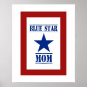 Blue Star Mam Poster (Voorkant)