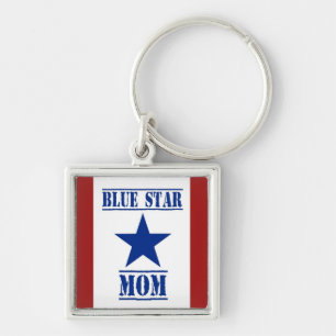 Blue Star Mam Sleutelhanger