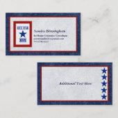 Blue Star Mam Visitekaartje (Voorkant / Achterkant)