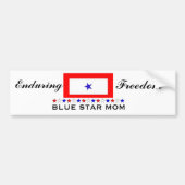 Blue Star mama Bumpersticker (Voorkant)