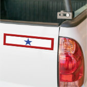 Blue Star Moeder Bumpersticker (Op Truck)