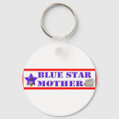 Blue Star moeder Sleutelhanger (Voorkant)
