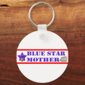 Blue Star moeder Sleutelhanger (Voorkant)
