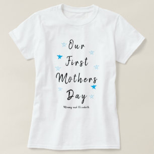 Blue Star onze eerste Moederdag, T-Shirt