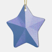 Blue Star Ornament  Sjabloon (Links)