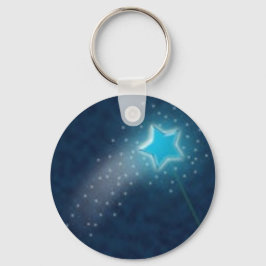 Blue Star Sleutelhanger
