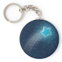 Blue Star Sleutelhanger