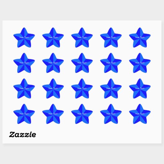 Blue Star Sticker (Vel)