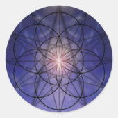 Blue star sticker (Voorkant)