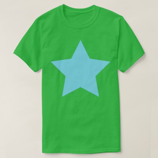 Blue Star T-shirt (Design voorkant)
