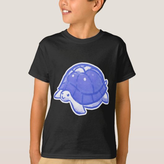 Blue Star Turtle T-shirt (Voorkant)