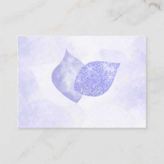Blue Star van David RSVP Card Advieskaart (Achterkant)