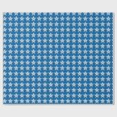 Blue Star Wrapping Paper Cadeaupapier (Vlak)