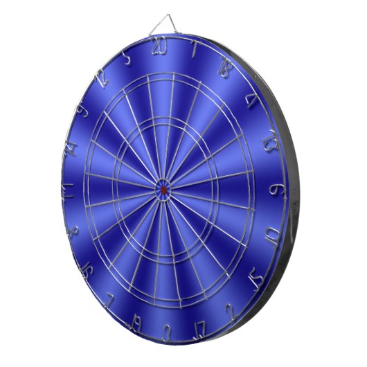 Blue Starburst Dartboard Dartbord (Voorkant Rechts)