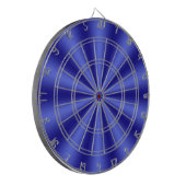 Blue Starburst Dartboard Dartbord (Voorkant Links)