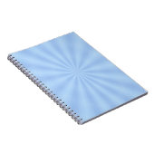 Blue Starburst Notitieboek (Rechterzijde)