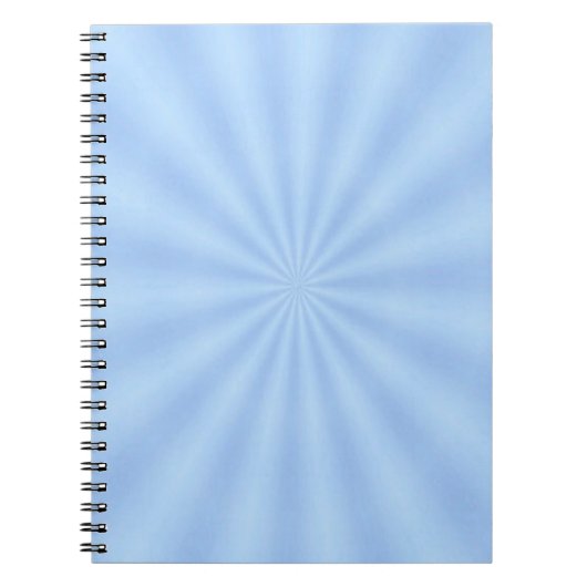 Blue Starburst Notitieboek (Voorkant)