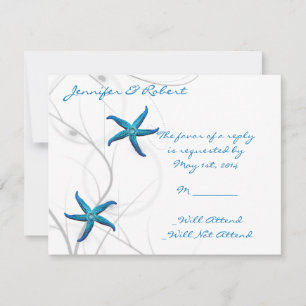 Blue Starfish and Silver Coral Response Kaart