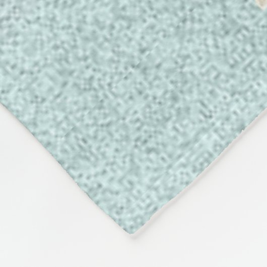 Blue Starfish Fleece Blanket (Hoek)