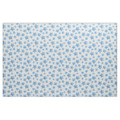Blue Starfish Summer Beach Nautical Coastal Stof (Fat Quarter)