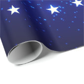 Blue Stargazer Cadeaupapier (Rol Hoek)