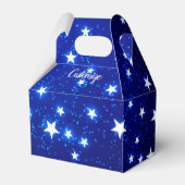 Blue Stargazer Gable Bedankdoosjes (Voorkant Zijde)