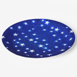 Blue Stargazer Papieren Bordje