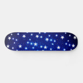 Blue Stargazer Persoonlijk Skateboard (Horizontaal)