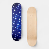 Blue Stargazer Persoonlijk Skateboard (Voorkant)