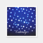 Blue Stargazer Servet (Voorkant)