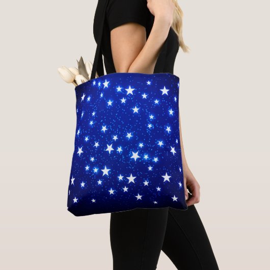 Blue Stargazer Tote Bag (Dichtbij)