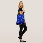 Blue Stargazer Tote Bag (Op model)