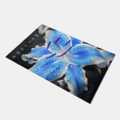 Blue Stargazer Welcome Mat (Schuin)