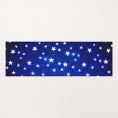 Blue Stargazer Yogamat (Achterkant (horizontaal))