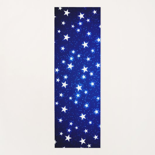 Blue Stargazer Yogamat (Voorkant)