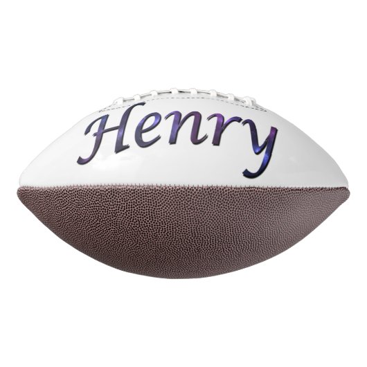 Blue Starry Henry Naam, Football (Gedraaid 270)
