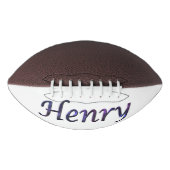 Blue Starry Henry Naam, Football (Voorkant)