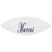 Blue Starry Marcus Name Logo, American Football (Paneel)