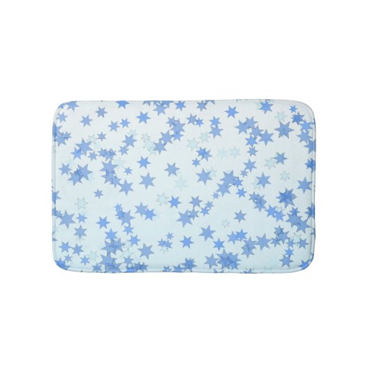 Blue Stars Design Badmat (Voorkant)
